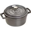 Staub La Cocotte rotonda - 20 cm, Colore grigio grafite