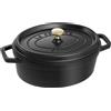 Staub La Cocotte ovale - 29 cm, Nera