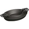 Staub Specialities Pirofila ovale, Nera