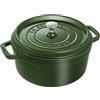 Staub La Cocotte rotonda - 24 cm, basilico