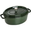 Staub La Cocotte ovale - 29 cm, basilico