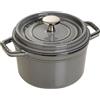 Staub La Cocotte rotonda - 14 cm, Colore grigio grafite