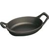 Staub Specialities Pirofila ovale - 15 cm, Nera