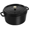 Staub La Cocotte rotonda - 30 cm, Nera