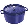 Staub La Cocotte rotonda - 30 cm, blu scuro