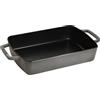 Staub Specialities Pirofila rettangolare - 30 x 20 cm, grigio grafite