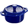 Staub Ceramique Mini cocotte rotonda - 10 cm, blu scuro