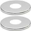 PEPTE 2 x 26mm G3/4 Cromo Rosetta per Rubinetto Copri Tubo Copertura Per Tubi