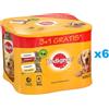 PEDIGREE Adult 24x400 g cibo umido completo per cani adulti in gelatina con pollo e manzo