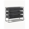 Westwing Collection Cassettiera in legno di mango Lyle