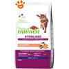 Natural Trainer Cat Adult Sterilised Salmone e Fibra Di Pisello - Sacco Da 10 Kg