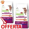 Natural Trainer Cat Adult Sterilised Salmone e Fibra Di Pisello - Offerta [PREZZO A CONFEZIONE] Quantità Minima 2, Sacco Da 10 Kg
