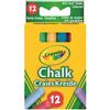 Crayola Set di gessetti colorati antipolvere 12 pz di Crayola