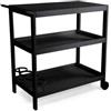 Vacchetti Carrello Alluminio Antracite 92,5x54h91cm