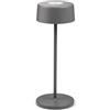 Tescoma LAMPADA DA TAVOLO SENZA FILI GRIGIA "FANCY HOME"