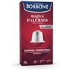 Borbone 10 Capsule In Alluminio Nespresso® Compatibili Magica Palermo Borbone
