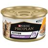 Purina Pro Plan Kitten Mousse con Pollo per Gattini - Pollo - 24x85 gr