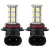 Qiilu 2x Bianco HB3 9005 18SMD 5050 LED Car DRL Fog Driving HeadLight Bulb Lamp 12V Lampadine Automobilistiche e Tipo di Luce AutomotiveRisposta Immediata an