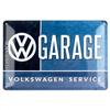 Nostalgic-Art 40361132223, Targa Vintage Volkswagen - VW Garage - Idea regalo per amanti di accessori per auto, in metallo, Design retro, 20 x 30 cm