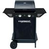 Campingaz Barbecue a Gas Xpert 100 L Plus Rocky con Pietra Vulcanica con 2 Bruciatori e Coperchio con Termometro