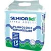 SANIGEN Srl fratelli Cascione Pannolone Rettangolare Per Adulti SeniorBell 15 Pezzi