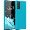 kwmobile Custodia Compatibile con Samsung Galaxy S20 FE Cover - Back Case per Smartphone in Silicone TPU - Protezione Gommata - ghiaccio freddo
