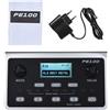 Nikou Processore multi-effetto chitarra chitarra elettrica portatile 39 effetti 40 tamburo Patterns 10 metronomi Tap Tempo