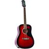 Eko GUITARS - RANGER 6 EQ RED SUNBURST, Chitarra Acustica con Equalizzatore Top in Abete, Fasce e Fondo in Tiglio, Tastiera in South American Roupanà, 20 Tasti, Colore Red Sunburst (06216520)