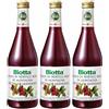 Biotobio Srl Biotta® Succo di Mirtilli Rossi Set da 3 3x500 ml Sciroppo