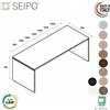SEIPO Panel Scrivania P.800, struttura in melaminico Seipo PA.1301 2 3 4