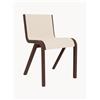 Audo Copenhagen Sedia imbottita Ready Dining - Legno scuro, Bianco