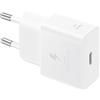 Samsung EP-T2510N Caricatore originale da 25W, Porta USB-C (Senza Cavo), Bianco