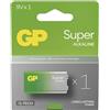 GP Super Alkaline Battery 9V 1 pc