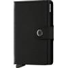 SECRID Portafoglio Miniwallet Crisple Black