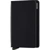 SECRID Portafoglio Slimwallet Crisple Black
