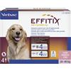 Virbac Effitix Antiparassitario Spot on per Cani 20-40KG - 4 PIPETTE