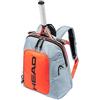 Head , Kids Zaino Rebel Unisex Adulto, Grigio/arancione., Kids backpack
