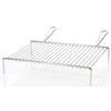 Fraschetti Griglie Graticola per Barbecue Doppio Manico Con Piede 35x40cm Cromo