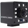 Mermaid 100 fps telecamera USB visione notturna 1/2,7 CMOS OV2710 Webcam Full HD 1080P USB con telecamera mini infrarossi USB2.0 Webcam con taglio a infrarossi e scheda LED da 10 pezzi