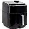 Melchioni Friggitrice ad Aria Capacità 6.5 Litri Potenza 1700 Watt con Timer colore Nero - 118340037 Chiara