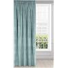 Eurofirany Melanie - Tenda in velluto, opaca, 140 x 270 cm, colore: azzurro