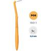 Curasept Proxi Angle P08 Arantio Chiaro/tangerino Scovolino intedentale 5 scovolini