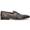 PAWELK'S Mocassino uomo grigio in pelle