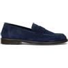 SEBOYS Mocassino uomo blu in suede