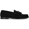 LORENZO TERRA Mocassino uomo blu in suede