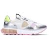 PHILIPPE MODEL Sneaker donna bianca/rosa/argento in pelle