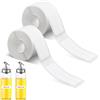 Ehuihuan Etichette Q30 Q31 D30, Rotoli di Etichette Termiche, Rotolo di Etichette Bianche per Stampanti di Etichette Q30S/Q32/D35/P12/B100/L11/P11/P12/R11, 12x40 mm, 160 Etichette per Rotolo, 2 Rotoli