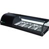Vetrine espositive da banco per sushi - 4 GN 1/3 - cm. 120x41,5x30H