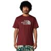 The North Face T-Shirt Uomo The North Face Easy Bordeaux