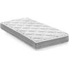 elalmacendelcolchon El Magazzino del Colchon - Materasso viscoelastico, modello Star, 120 x 180 x 15 cm, tutte le misure, bianco e grigio